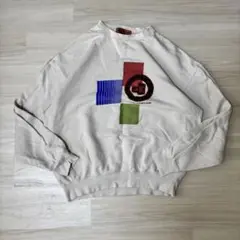 Mr.junko グラフィックプリント クルーネック トレーナー 古着