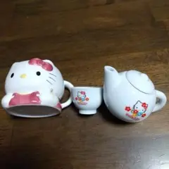 ハローキティ ティーセット 陶器製