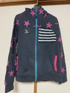 svome 星柄パーカー