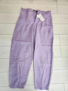zara ラベンダーカジュアルパンツ