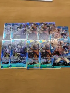 ワンピース カードゲーム イゾウ 光月おでん SR 8枚セット