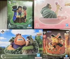 一番くじ　ワンピース　A賞　B賞　C賞　ラストワン賞　フィギュア　4つセット