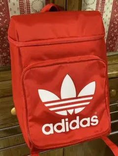 【美品】adidas アディダス 赤 リュックサック