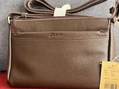 Dakota ブラウン ショルダーバッグ