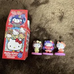 ハローキティコラボレーションチョコエッグ　3体まとめ売り
