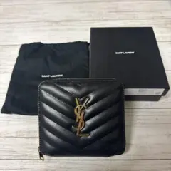 【最終値下げ/美品】サンローラン YSL 折り財布 二つ折り財布