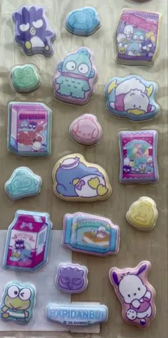 【正規品】ぷくっと　シール サンリオ　 はぴだんぶい