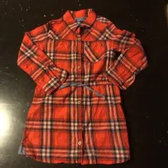 TOMMY HILFIGER チェック柄ワンピース 104