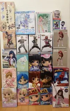 人気 アニメ コミック プライズ フィギュア まとめ売り 16個 - メルカリ