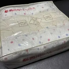 Nishikawa 西川 ベビー 布団セット 水玉模様 クマ刺繍のサムネイル