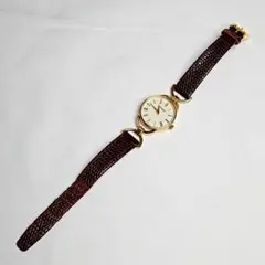 GUCCI グッチ 6000.2.L ゴールド文字盤 レディース腕時計　純正品のサムネイル
