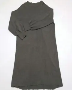 GLOBAL WORK ニットワンピース 　L　カーキ