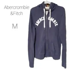 アバクロ　パーカー　フルジップ　アーチロゴ
アバクロンビーアンドフィッチ