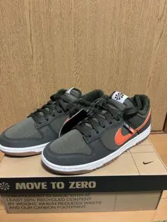 Nike Dunk Low オリーブ/オレンジ(新品未使用)