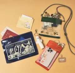 MOOMINムーミン　ニョロニョロキーホルダー ジッパープラケース