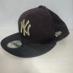 New Era ベースボールキャップ 黒 7 1/4