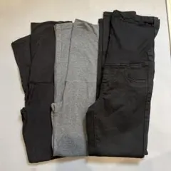 値下げ！マタニティレギンス2枚 ウルトラストレッチマタニティレギンスパンツ