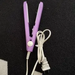 紫色 ストレートヘアアイロン