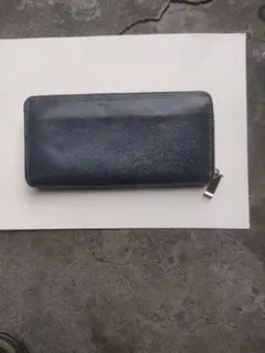 TAKEO KIKUCHI ネイビー 長財布