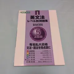 英文法レベル別問題集 5 上級編