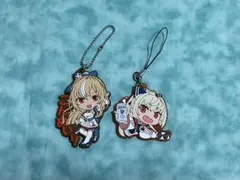 不知火フレア　ラバーキーホルダー 2個セット