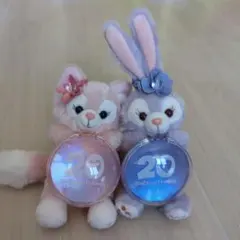 ダッフィー＆フレンズ 20周年 ぬいぐるみチャーム　リーナベル ステラルー