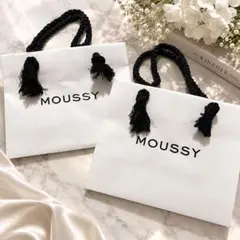【MOUSSY】ショップ袋 ショッパー 2点セット