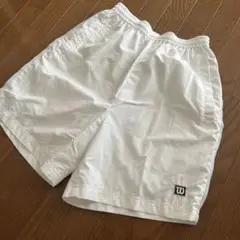 美品　Wilson ハーフパンツ ホワイト