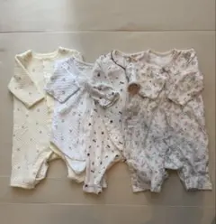 ロンパース4点セット　60-70センチ