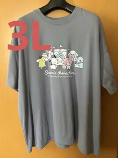 大きいサイズ　3L Sanrio サンリオ 半袖カットソー　Tシャツ