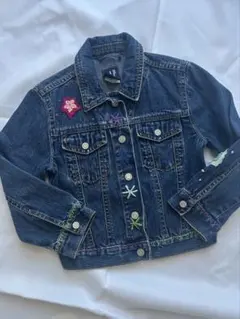 GAP 女の子★刺繍入りデニムジャケット　120cm ★美品