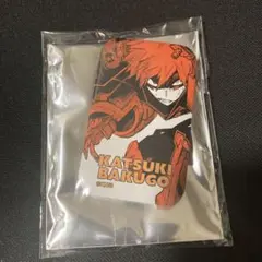 ヒロアカ　爆豪勝己　スクエア缶バッジコレクション（スタンド付き）