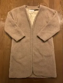 chocol raffine robeレディースアウター（ボア系・ベージュ）