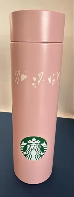 スターバックス バレンタイン2024 ステンレスボトル ライトピンク 350ml