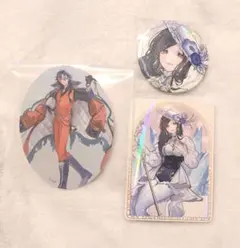 にじさんじ ART OF NIJISANJI 缶バッジ カード 白雪巴 魁星