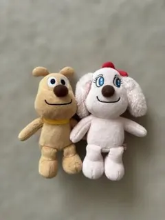 ちーず レアチーズちゃん ぬいぐるみ2体セット 約20㎝