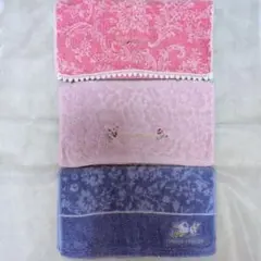 Laura Ashley★フェイスタオル/３枚セット
