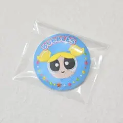 パワーパフガールズ バブルス 刺繍缶バッジ
