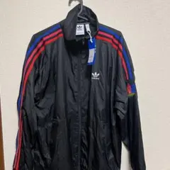 adidas 3Dトレフォイル3ストライプトラックジャケット