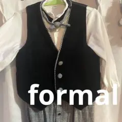 七五三　フォーマル　ロンパース男の子