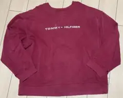 TOMMY HILFIGER スウェット バーガンディ