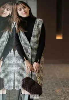 マイストラーダ ツイードミニジャンスカ