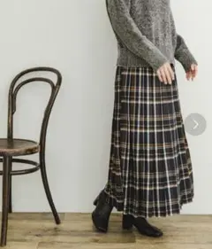*t*様 ITEMS URBANRESEARCH チェック柄プリーツスカート
