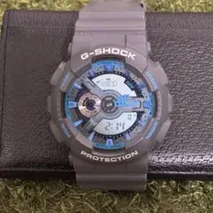 G-SHOCK Gショックグレー/ブルー　GA-110TS-8A2JF