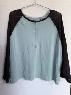 シアーラグランヘンリーネックTee CIAOPANIC TYPY ミント