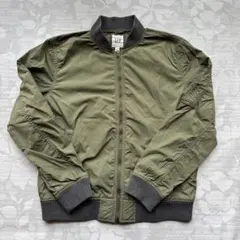 j*様 【GAP】MA-1 ボンバージャケット オリーブグリーン ナイロン Sサのサムネイル