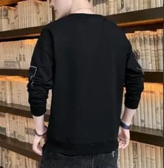 【最安値】ラウンドネック　プルオーバー　XL　メンズ　トレーナー　プリント