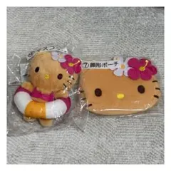 ハローキティ マスコット＆顔型ポーチセット