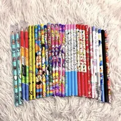 【女の子向け　鉛筆29本まとめ売り】 鉛筆28本＆赤色鉛筆1本