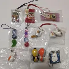 夏目友人帳ストラップ＆マスコット11個セット